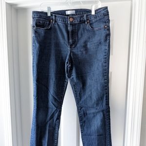 LOFT Modern Straight Size 14 / 32 Denim Jeans